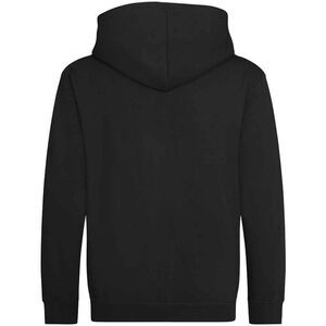 AWDis Cool Childrens/Kids Zoodie Full Zip Hoodie / Jet Black